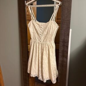 Ivory Lace Dress